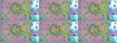 Büyük bir çiçek boyası seti. Raster şirin suluboya çiçek desenleri çiziyor. Kartlar, davetiyeler, tarih kartları ve daha fazlası için kullanılabilir.