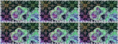 Tekstil tasarımı için mavi renkli geleneksel halk çiçekleri buketi. Çiçeksiz desenli nakış işlemeli gelincikler ve vadi zambaklarıyla.