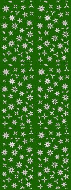 Raster deseni. Süslü kumaş deseni. Çiçekli çiçek deseni, suluboya..