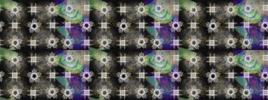 Raster illüstrasyonu. Renkli arka planda güzel kar taneleri. Raster kar taneleri deseni.