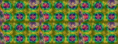 Düz yatıyordu. Kış konsepti Yeşil, kahverengi ve mavi renkte kar tanesinden yapılmış kış deseni. Raster illüstrasyonu.