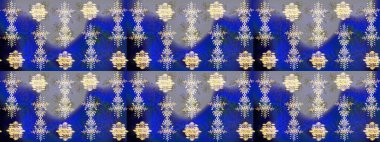 Renkli arka planda güzel kar taneleri. Raster kar taneleri deseni. Raster illüstrasyonu.