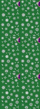 Renkli yeşil ve nötr çizim kalıbı. Yeşil ve nötr renklerde çiçekler. Doodle tarzı. Tekstil ve kapak tasarımı için mükemmel. Elle çizilmiş sonbahar çiçeği deseni..