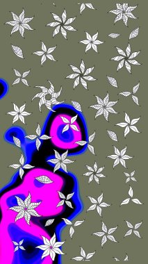 Paisley el çizimi elementler. Fantezi çiçekli eskiz deseni, doğal duvar kağıdı, çiçek desenli kıvrım çizimi. Ev dekoru.