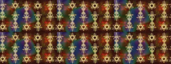 Çiçekler suluboya tarzında kahverengi, yeşil ve mor renklerde. Raster illüstrasyonunda çiçek deseni çizimi.