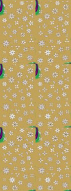 Yumuşak, yaz çiçekli arka plan. Çiçekli karalama şeklinde Raster çiçek deseni. Sarı ve nötr renkte çiçekler.