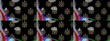 Tatil havası. Nazik romantik baskı. Raster güzel bir çiçek deseni çizmiş. Bahar mevsimi.