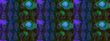 Çiçekli karalama şeklinde Raster çiçek deseni. Nazik, sevimli çiçek arkaplanı. Mavi renkte çiçekler.