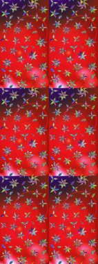 Taşralı şıklığı. Tekstil, duvar kâğıdı, kapaklar, yüzey, baskı, hediye paketi, hatıra defteri, dekupaj. Özgürlük stili Millefleur 'lar. Küçük yabani çiçeklerdeki halk modelini çiz..