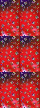 Taşralı şıklığı. Tekstil, duvar kâğıdı, kapaklar, yüzey, baskı, hediye paketi, hatıra defteri, dekupaj. Özgürlük stili Millefleur 'lar. Küçük yabani çiçeklerdeki halk modelini çiz..