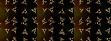 Raster illüstrasyonu. El çizimi çiçekli soyut çizim kalıbı. Siyah, kahverengi ve gri renkte çiçekler.