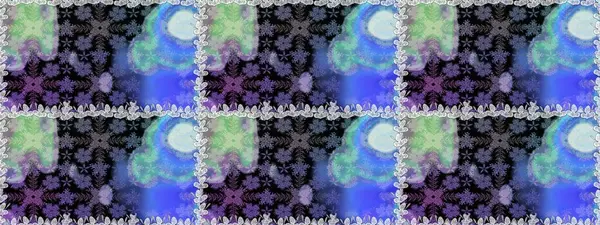 Düz Çiçek Elementleri Tasarımı. Raster illüstrasyonu. Çiçek deseni. Renkli Bahar Temalı Kusursuz Arkaplan. Kusursuz Chichi kumaş deseni..