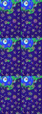 Küçük yabani çiçeklerdeki halk modelini çiz. Tekstil, duvar kâğıdı, kapaklar, yüzey, baskı, hediye paketi, hatıra defteri, dekupaj. Taşralı şıklığı. Liberty style millefleurs.