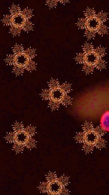 Raster kar taneleri arka plan. Renk arka plan üzerinde izole soyut kar taneleri ile düz tasarım. Raster resim. Kar tanesi renkli desen. Snowflakes desen.