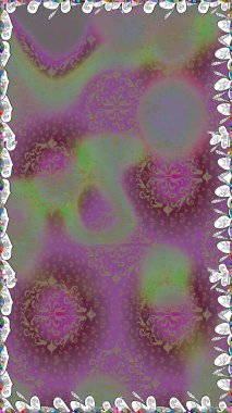 Kusursuz. Küçük çiçekteki sevimli çiçek deseni. Raster illüstrasyonu.