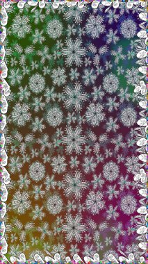 Suluboya çizimi. El çizimi. Gri renkli çiçekler. Çiçeklerle kusursuz desen.