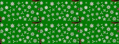 Yeşil renkli çiçekler. Yumuşak, bahar çiçekli arka plan. Raster çiçek desenli ve çiçekli..