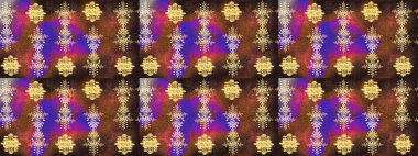 Kar taneleri deseni. Raster illüstrasyonu. Soyut kar taneleri arkaplanda izole edilmiş düz dizayn. Raster kar taneleri arka planda. Kar tanesi renkli desen.