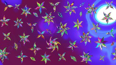 Doğum günü kartı ya da düğün davetiyesi. Çiçek arkaplan. Raster illüstrasyonu. Çiçekli tebrik kartı. Mor ve mor renklerde. Suluboya çiçek buketi.