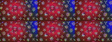 Düz Çiçek Elementleri Tasarımı. Raster güzel kumaş deseni çiziyor. Renkli Bahar Teması eskiz kalıbı. Çiçek deseni.