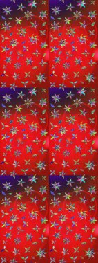 Yumuşak pamuk tasarımı. Paketleme, tekstil, duvar kâğıdı için çiçek eskizi. Klasik çiçek desenli. Raster 'ın taze dokusu. Yumuşak kiremit.