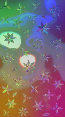 Tekstil, kumaş, kapaklar, duvar kağıtları, baskı, naylon, koleksiyon defteri, örgü, dekupaj için güzel bir eskiz. Küçük mor ve yeşil çiçeklerle oldukça kaliteli besin torbası deseni.