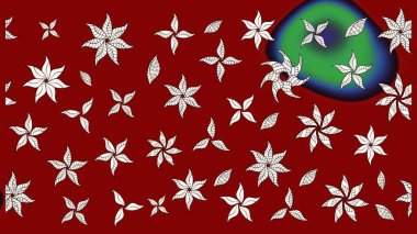 Raster Henna dövme stili. Tekstil, tebrik kartı, boyama kitabı, telefon kılıfı baskısı için kullanılabilir. Etnik Mandala süsü. Hint çiçekli desenli şal desenli..