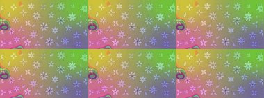 Eskiz arkaplan modeli. Raster - stok. Vadinin çiçekleri tarafsız ve yeşil renklerde. Suluboya, elle çizilmiş.