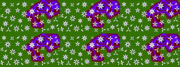 Yumuşak, yaz çiçekli arka plan. Yeşil ve nötr renklerde çiçekler. Raster çiçek desenli ve çiçekli..