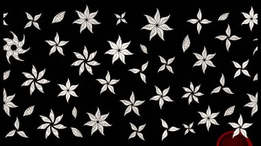 Raster illüstrasyonu. Moda arka planında parlak buketler. Eski usul küçük çiçekli şirin bir eskiz deseni. Kumaş, duvar kâğıdı ve kağıda yazdırmak için gelişen arkaplan.