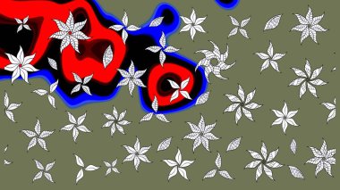 Etnik Mandala süsü. Kızılderili desenli desenli desenli şal deseni. Raster Henna dövme stili. Tekstil, tebrik kartı, boyama kitabı, telefon kılıfı baskısı için kullanılabilir.