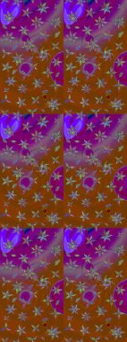 Şekil verilmiş çiçeklerle eskiz deseni. Çiçek deseni duvar kağıdı, desen dolguları ve web sayfası arka planı için kullanılabilir. Süslü zentangle çizim dokusu, soyut çiçeklerle süslenmiş..