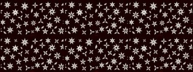 Chichi 'nin kumaş kalıbını çiz. Çiçek deseni. Renkli Bahar Teması eskiz kalıbı. Düz Çiçek Elementleri Tasarımı. Raster illüstrasyonu.