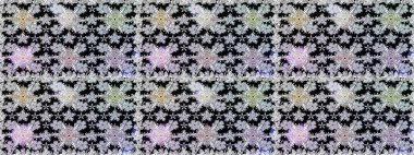 Doğum günü kartı ya da düğün davetiyesi. Çiçek arkaplan. Suluboya çiçek buketi. Raster illüstrasyonu. Çiçekli tebrik kartı. Siyah renklerde.