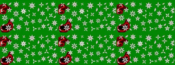 Anti-stres için soyut örnek sayfası. Yeşil renklerde. Raster illüstrasyonu.