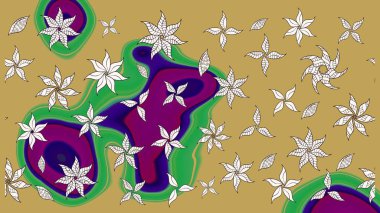 Sarı ve nötr renklerde çiçekler. Nazik, narin çiçek arkaplanı. Raster çiçek desenli ve çiçekli..