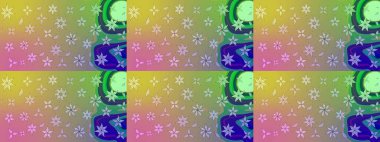 Beautiful watercolor Bouquet of summer flowers sketch pattern. Nice fabric pattern.