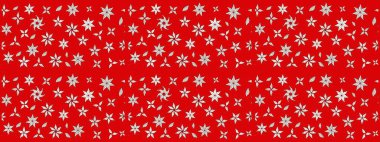 Raster. Kırmızı ve nötr renkte güzel çiçekli eskiz deseni, suluboya çiçek deseni, duvar kağıdı, kart veya kumaş için fayanslı.