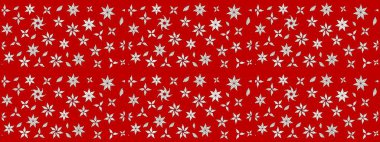 Eskiz arkaplan modeli. Raster illüstrasyonu. Suluboya, elle çizilmiş. Kırmızı ve nötr renklerde yaprakları olan yabani çiçekler.