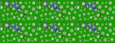 Büyük bir çiçek boyası seti. Raster şirin suluboya çiçek desenleri çiziyor. Kartlar, davetiyeler, tarih kartları ve daha fazlası için kullanılabilir.