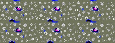 Çiçek kompozisyonu, el boyası, hassas şablon. Üst manzara, yumuşak stil. Yeşil ve beyaz renkte manzaralı çiçek deseni. Sevgililer günü ve tebrik kartı konsepti için şık bir davet.