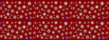 Güzel kumaş deseni. Raster çiçekli arka plan. Yazdır. Güzel eskiz şekli. Düz Çiçek Elementleri Tasarımı. Renkli Yaz Teması çizim şablonu.