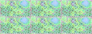 Kelebek gölgeleri ve siluetler. Kumaş, kağıt ve ambalaj için uygun. Raster illüstrasyonu. Bahar ve yaz tropikal kelebeklerin nötr, yeşil ve mavi renklerde kusursuz desenleri vardır..