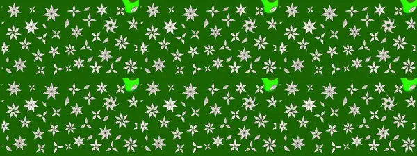 Eskiz arkaplan modeli. Raster - stok. Suluboya, elle çizilmiş. Vadinin çiçekleri yeşil ve nötr renklerde.