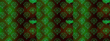 Suluboya etkisi. Botanik kusursuz desen. Raster deseni. Organik elementler.