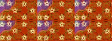 Raster illüstrasyonu. Raster Noel soyut renkli arka plan ve tatlı kar tanesi. Kar taneli turuncu ve kahverengi renkler.