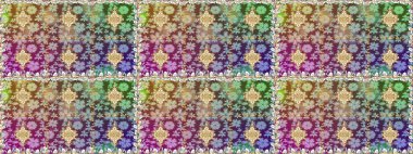 Geleneksel oryantasyon süsü. Tarafsız renklerde, altın elementlerle kusursuz desen. Klasik klasik klasik arka plan. Kusursuz klasik raster altın desenli. Raster illüstrasyonu.