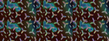 Raster resim. Düz tasarım. Raster güzel kar taneleri renkli arka plan üzerinde. İzole kar tanesi simgesi.