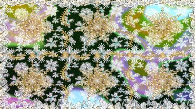 Kusursuz klasik raster grisi ve altın desenli. Klasik klasik klasik arka plan. Geleneksel oryantasyon süsü.