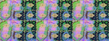 Raster klasik barok çiçek deseni altın rengi. Lüks, kraliyet ve Viktorya dönemi konsepti. Tarafsız renklerdeki altın desenler ve altın elementler. Süsleme.